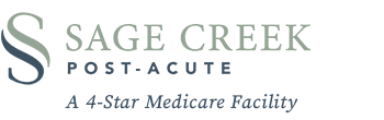 Sage Creek Post Acute 4-star logo